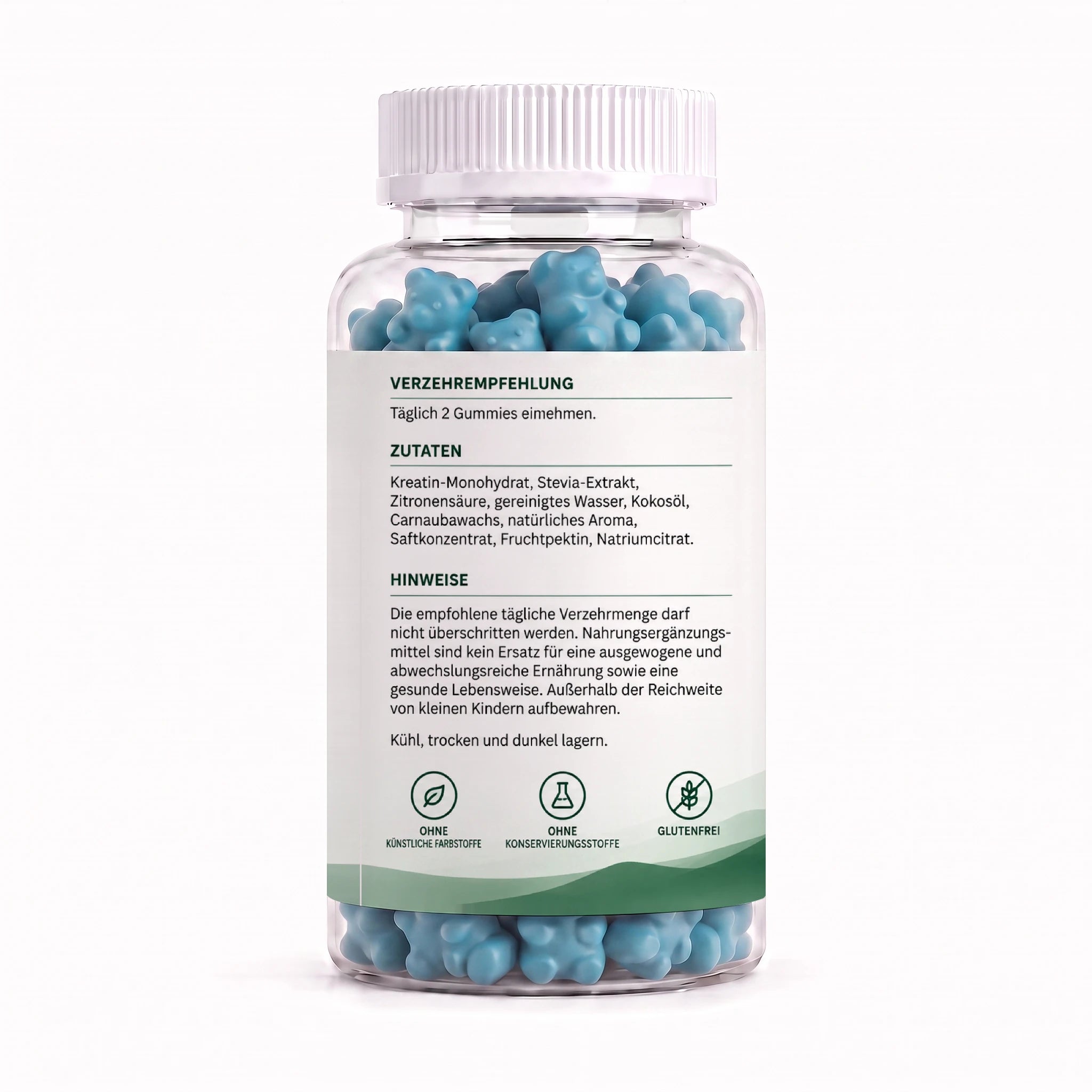 Kreatin-Gummibärchen – 60 Stück