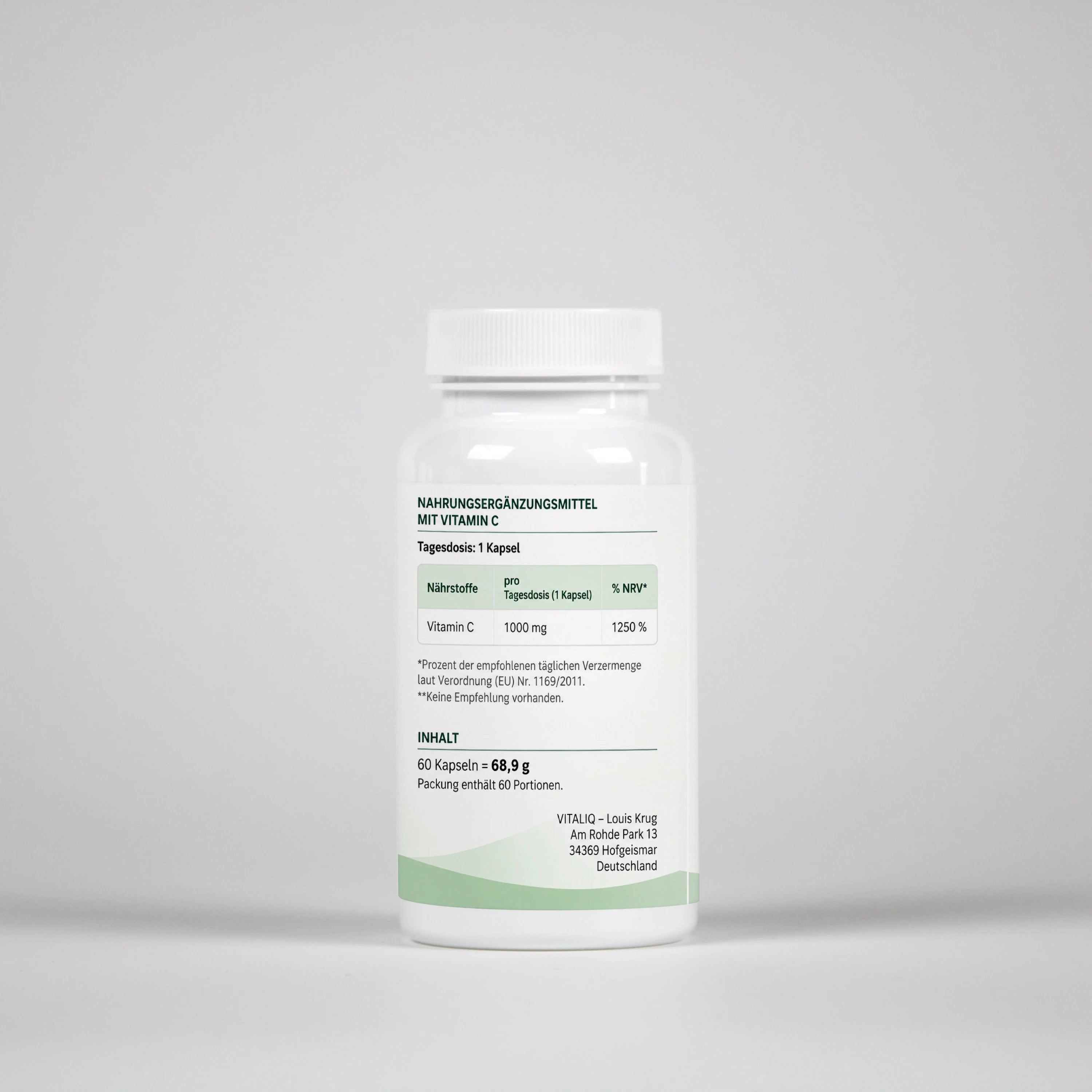Vitamin C – 60 Capsules