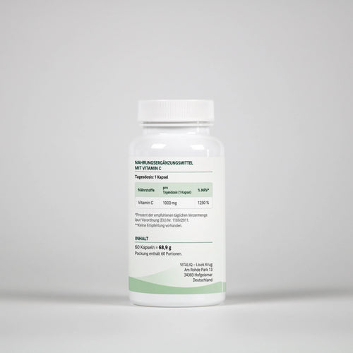 Vitamin C – 60 Capsules