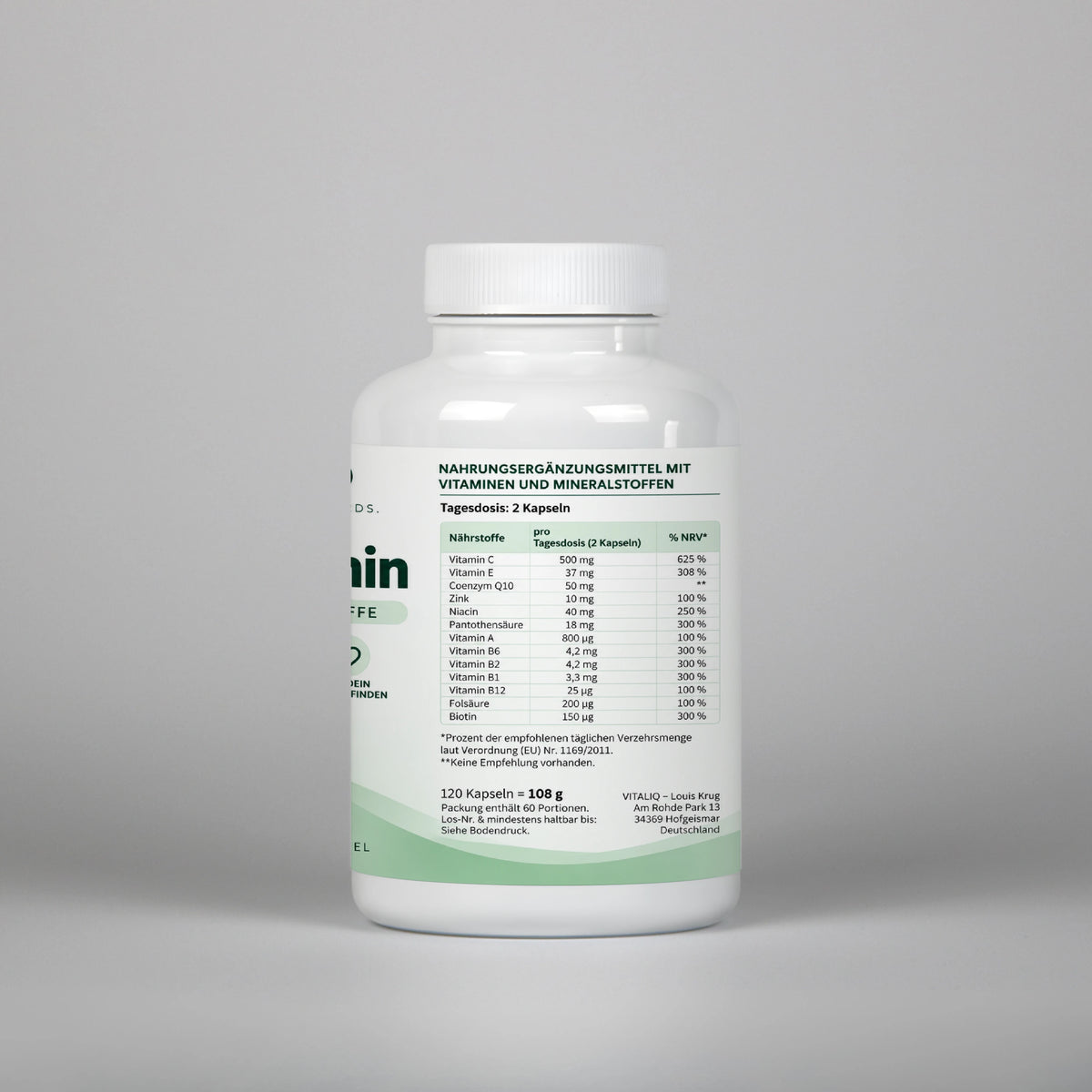VITALIQ Multivitamin - 120 Kapseln
