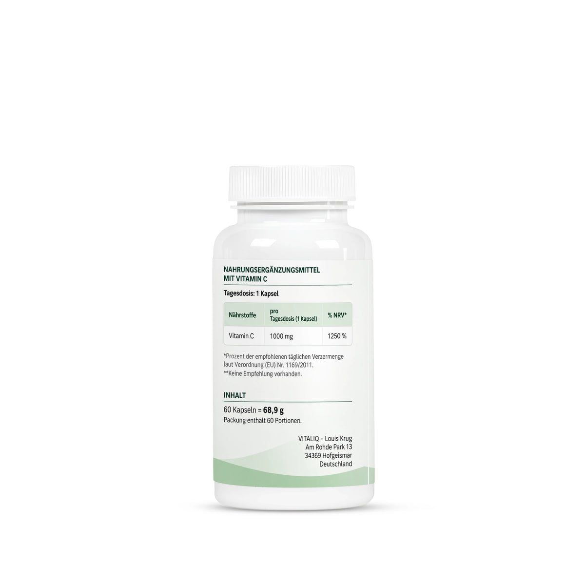 Vitamin C – 60 Capsules