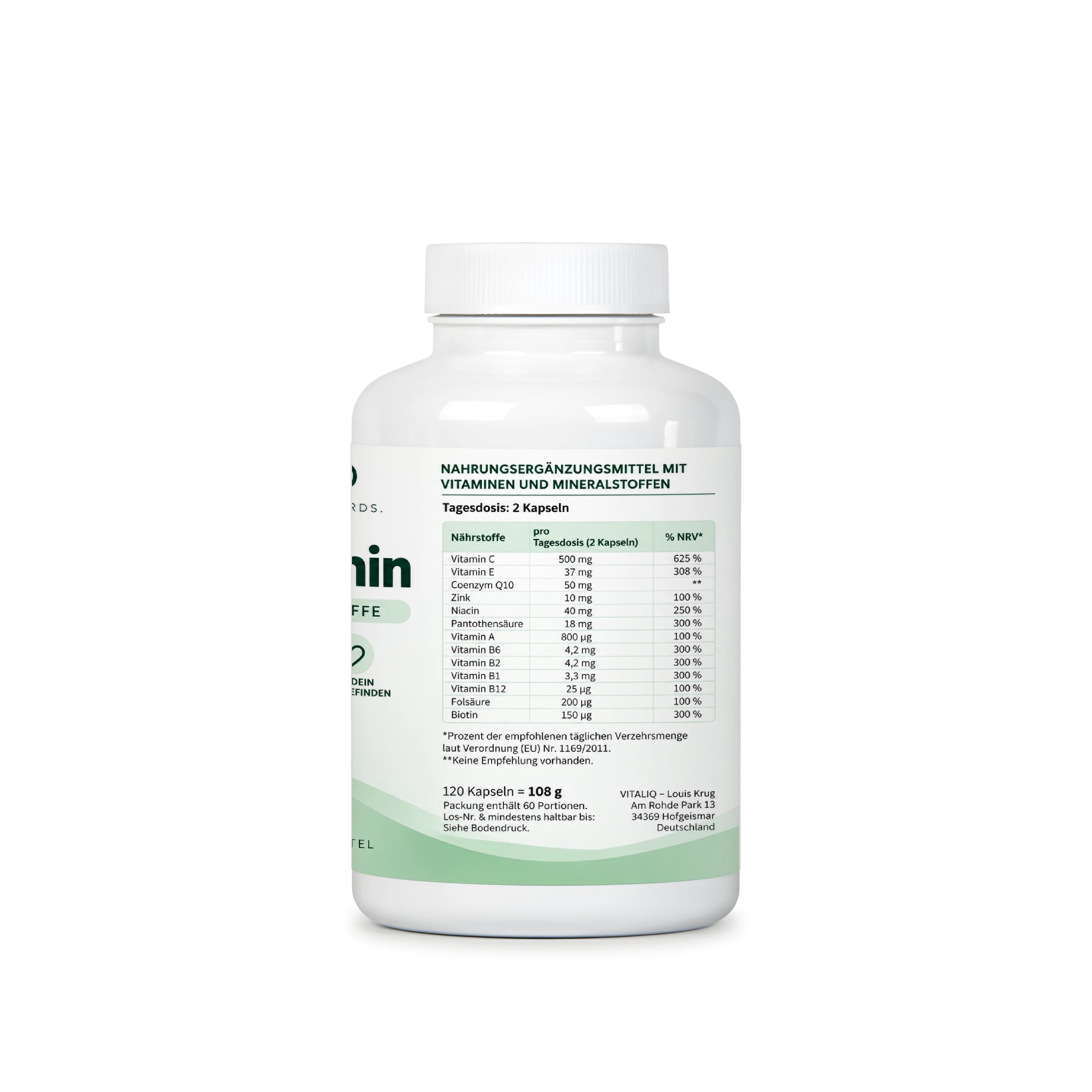 VITALIQ Multivitamin - 120 Kapseln